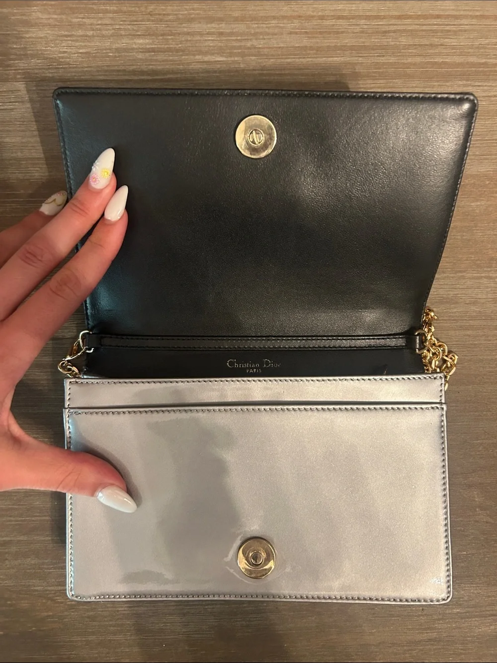 Christian Dior Diorama Wallet on Chain
